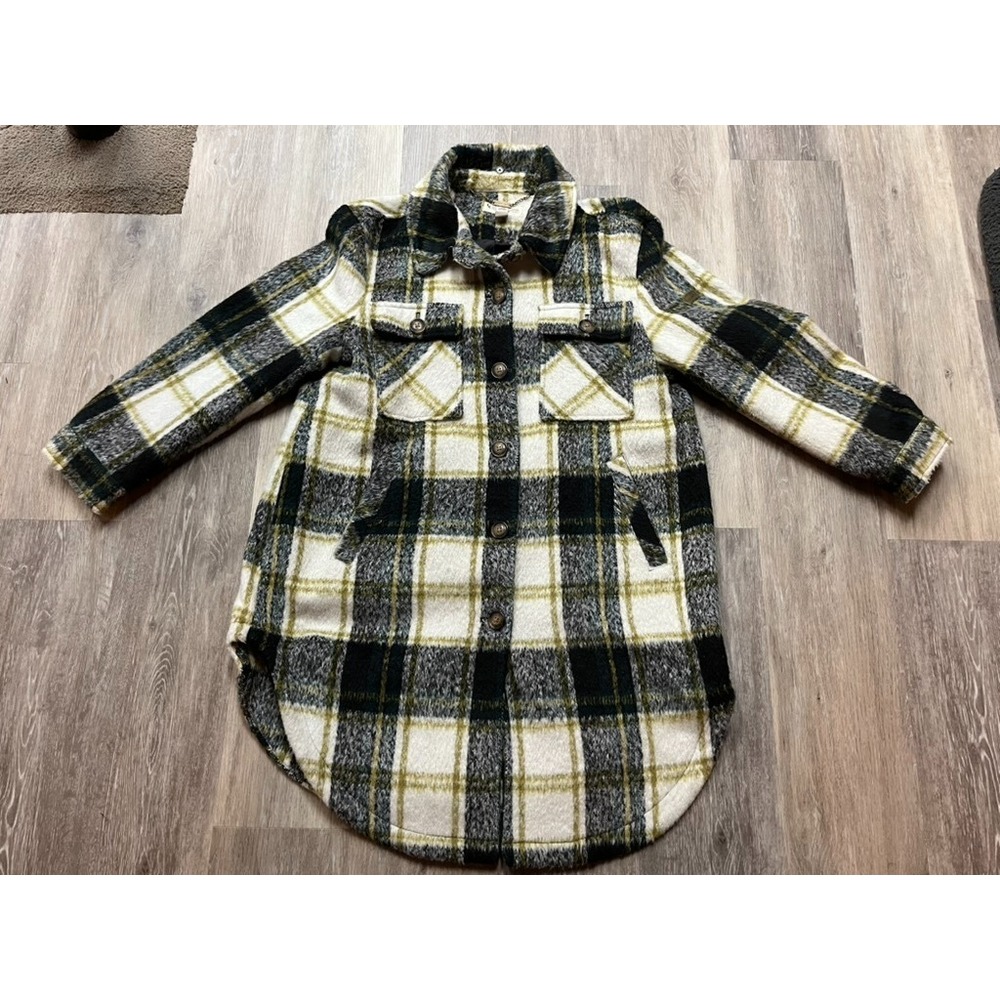 Kookaburra x Ugg Oversized Plaid Shacket Duster Jacket Women's Size Large